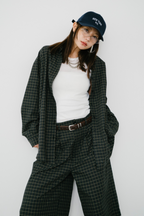 【Collaboration】Classic check bermuda pants