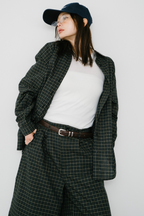 【Collaboration】Classic check bermuda pants