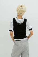 Eyelet tank top