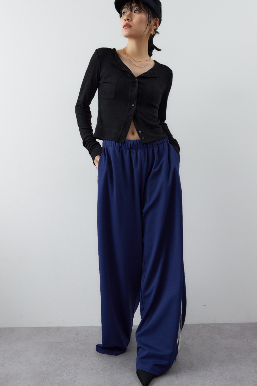 Sideline wide jersey pants