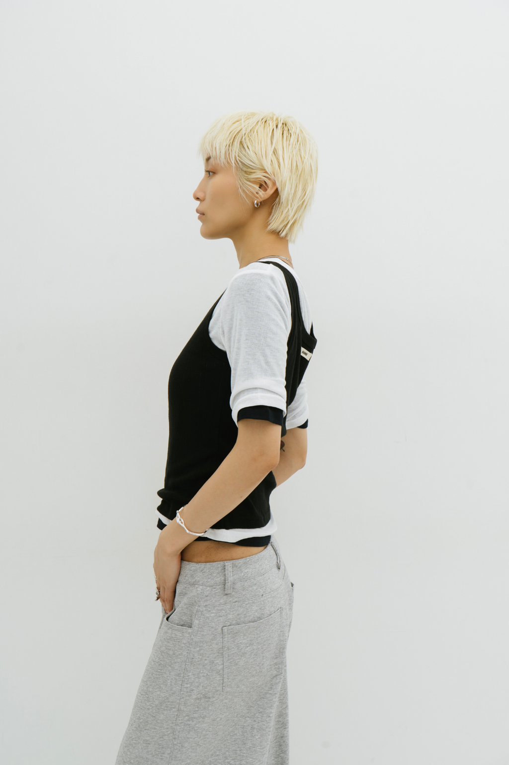 Eyelet tank top