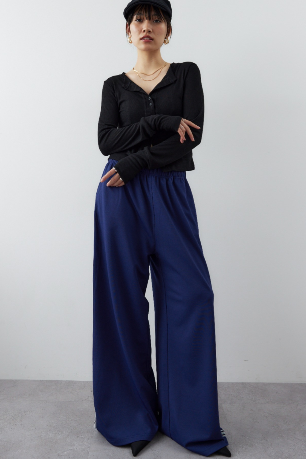 Sideline wide jersey pants