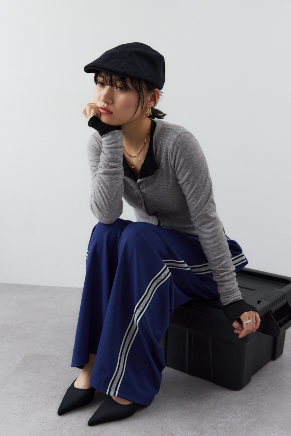 Sideline wide jersey pants