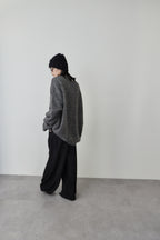 Mohair like knit cardigan