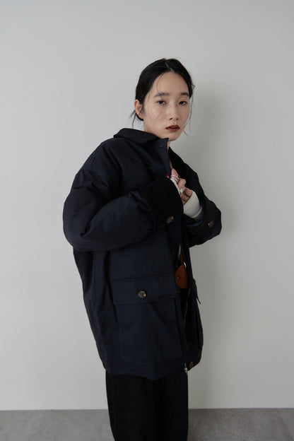 Corduroy color hunting jacket