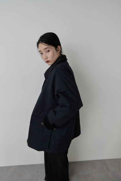 Corduroy color hunting jacket