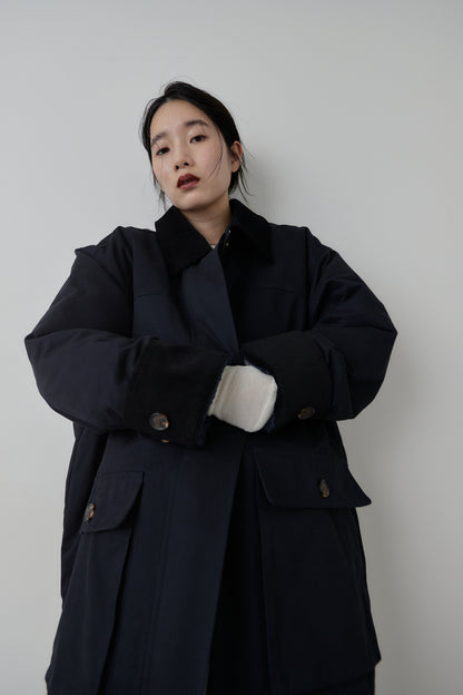 Corduroy color hunting jacket