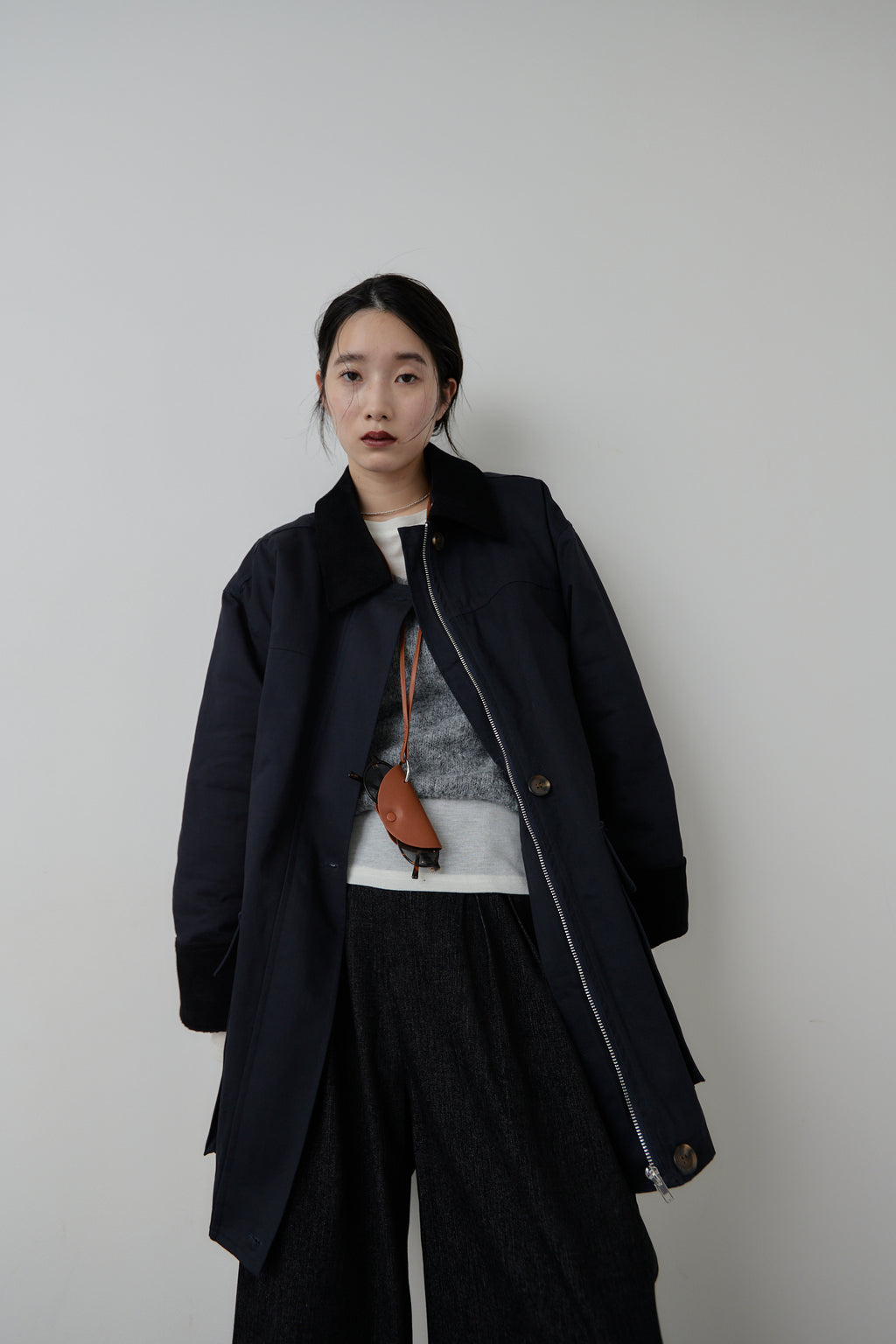 Corduroy color hunting jacket