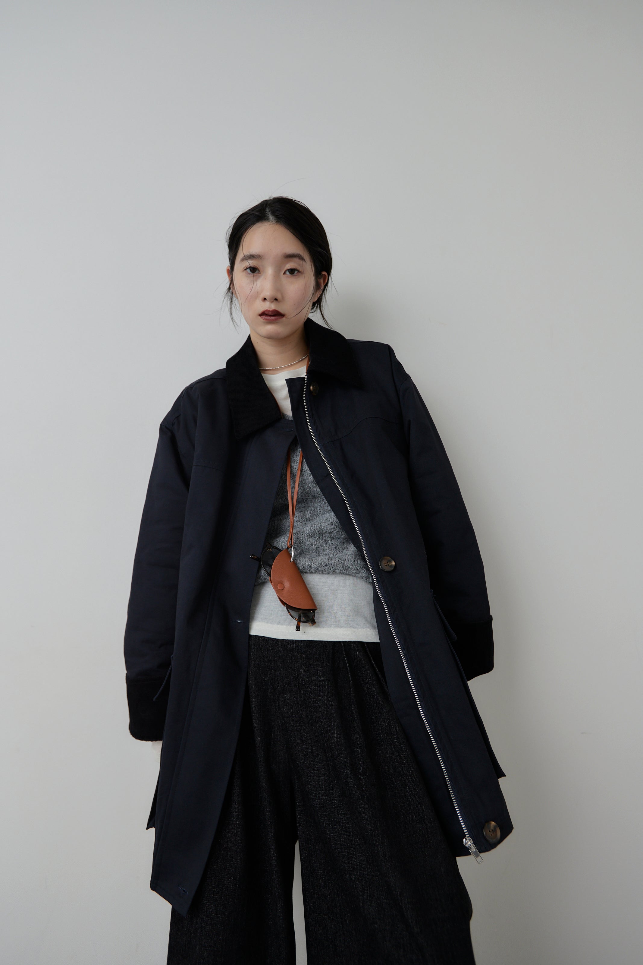 Corduroy color hunting jacket