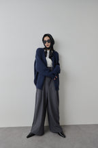 Mohair like knit cardigan