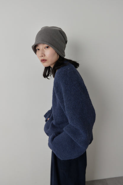 Mohair like knit pullover