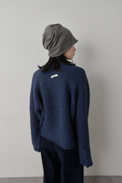 Mohair like knit pullover