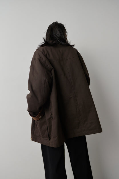 Corduroy color hunting jacket