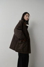 Corduroy color hunting jacket