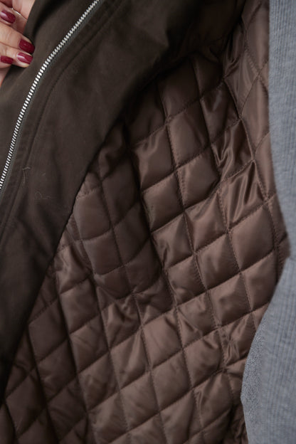 Corduroy color hunting jacket