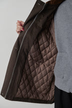 Corduroy color hunting jacket