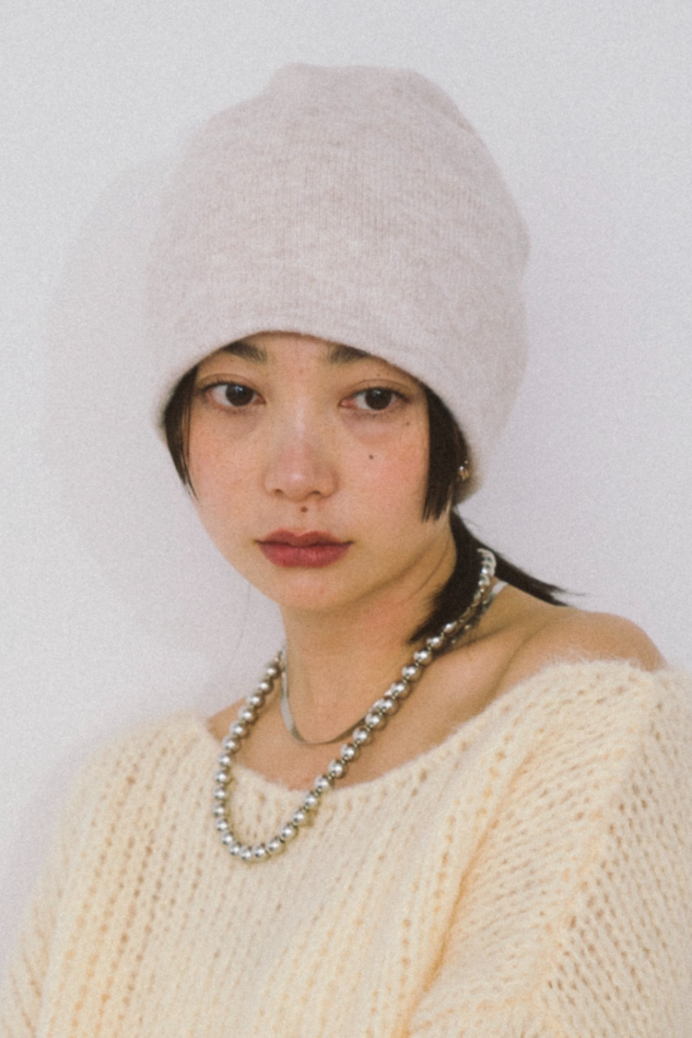 Soft knit beanie