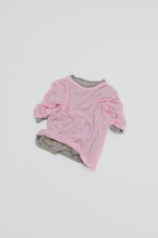 2PACK Sheer half sleeve TEE