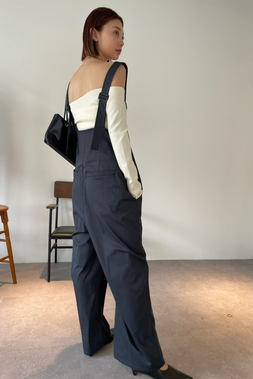 Suspender trousers