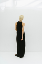 Cup in american sleeve long dress