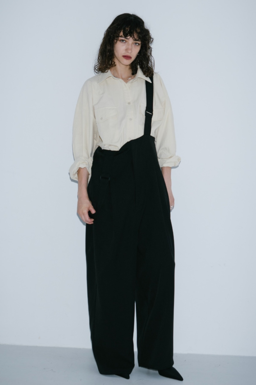 Suspenders trousers