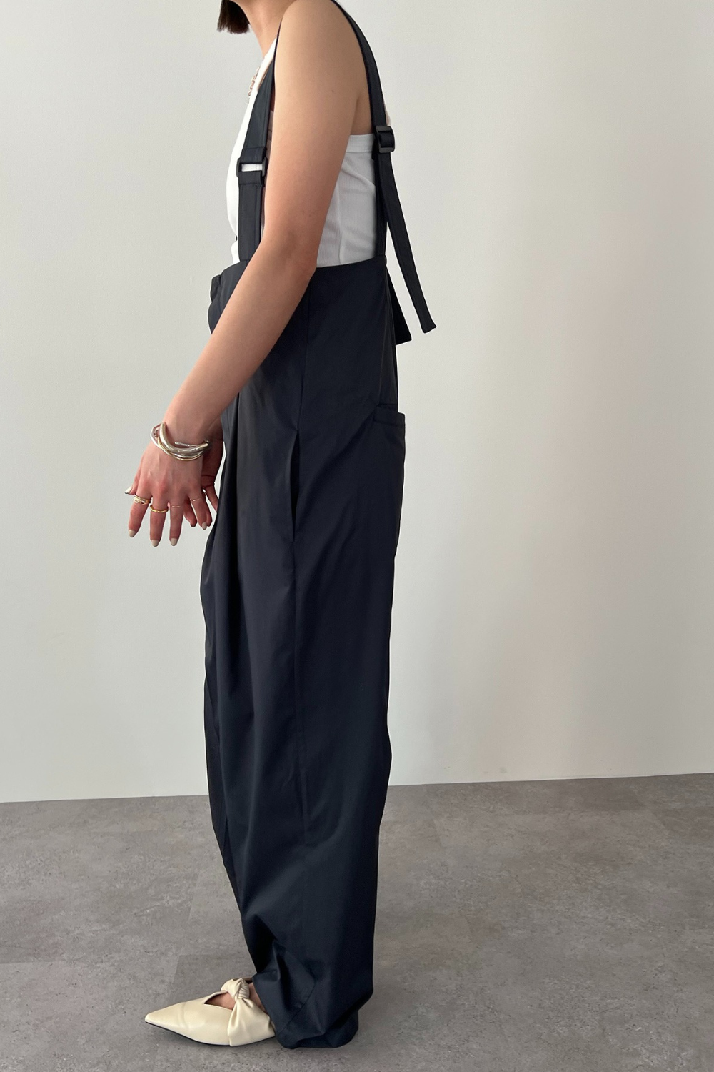 Suspender trousers