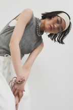 Double cord bracelet