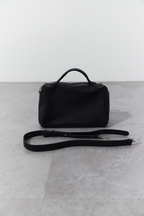 Soft leather square bag
