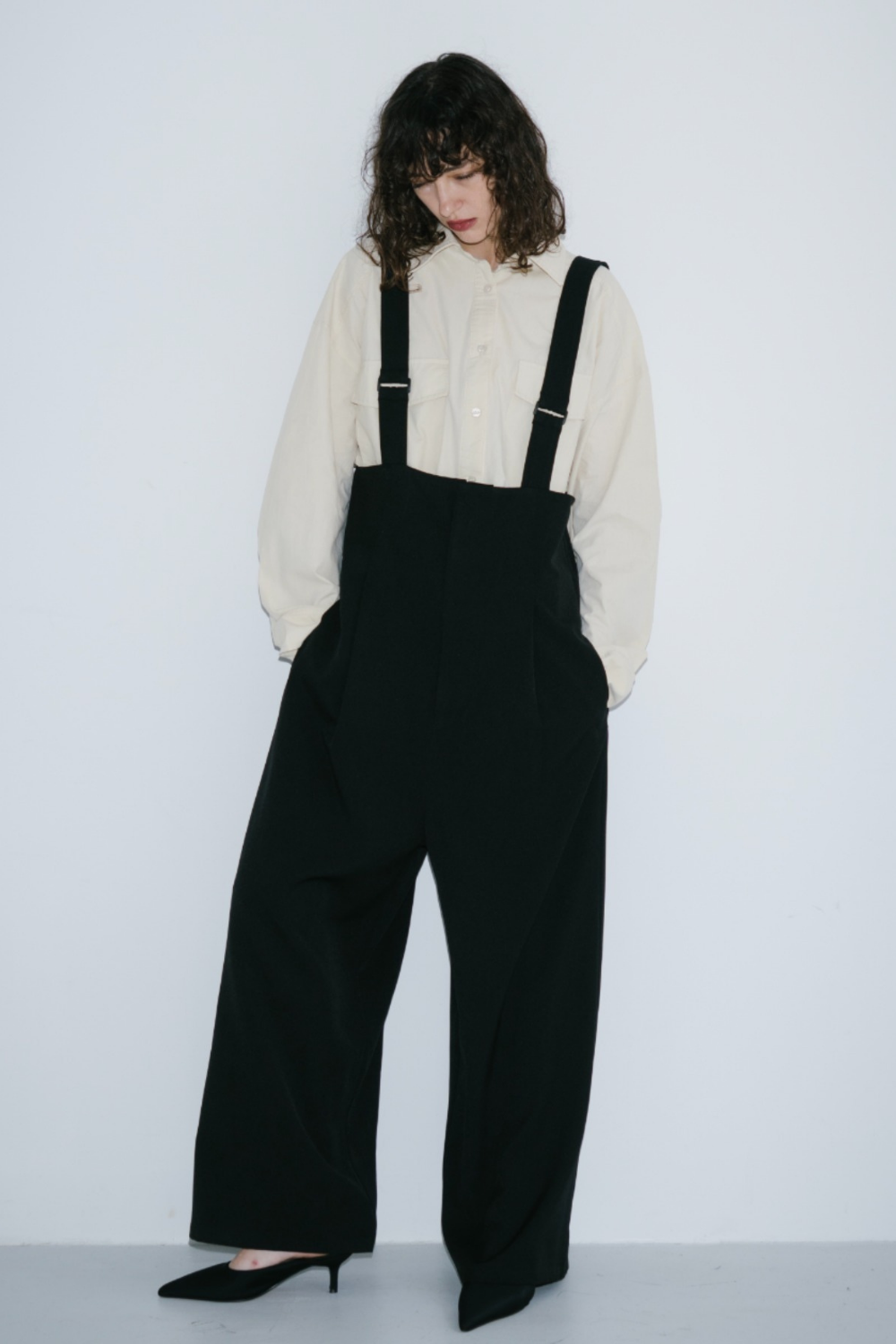 Suspenders trousers