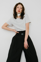 Back open thermal tee