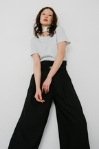 Back open thermal tee