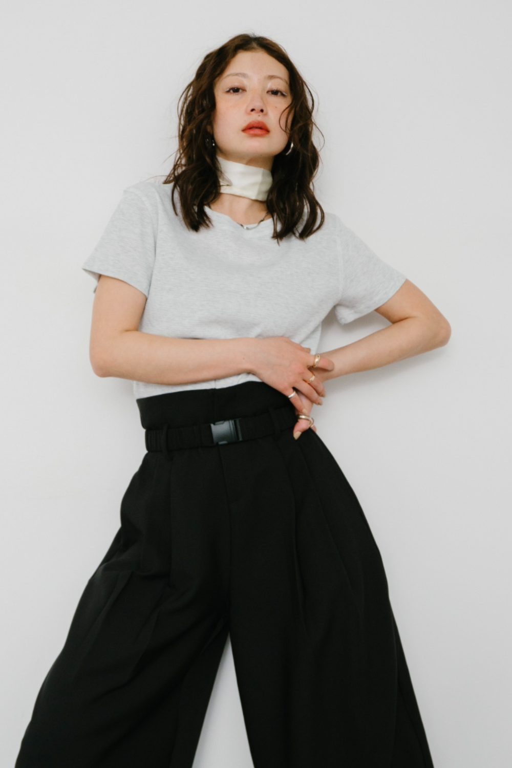 Back open thermal tee