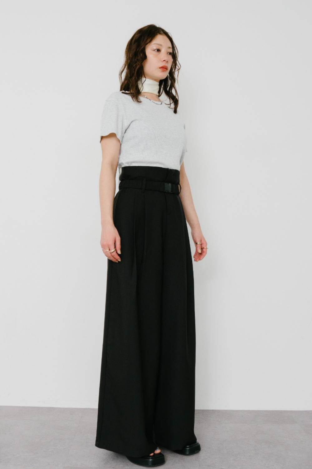 Back open thermal tee