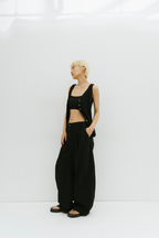 Cotton twill vest