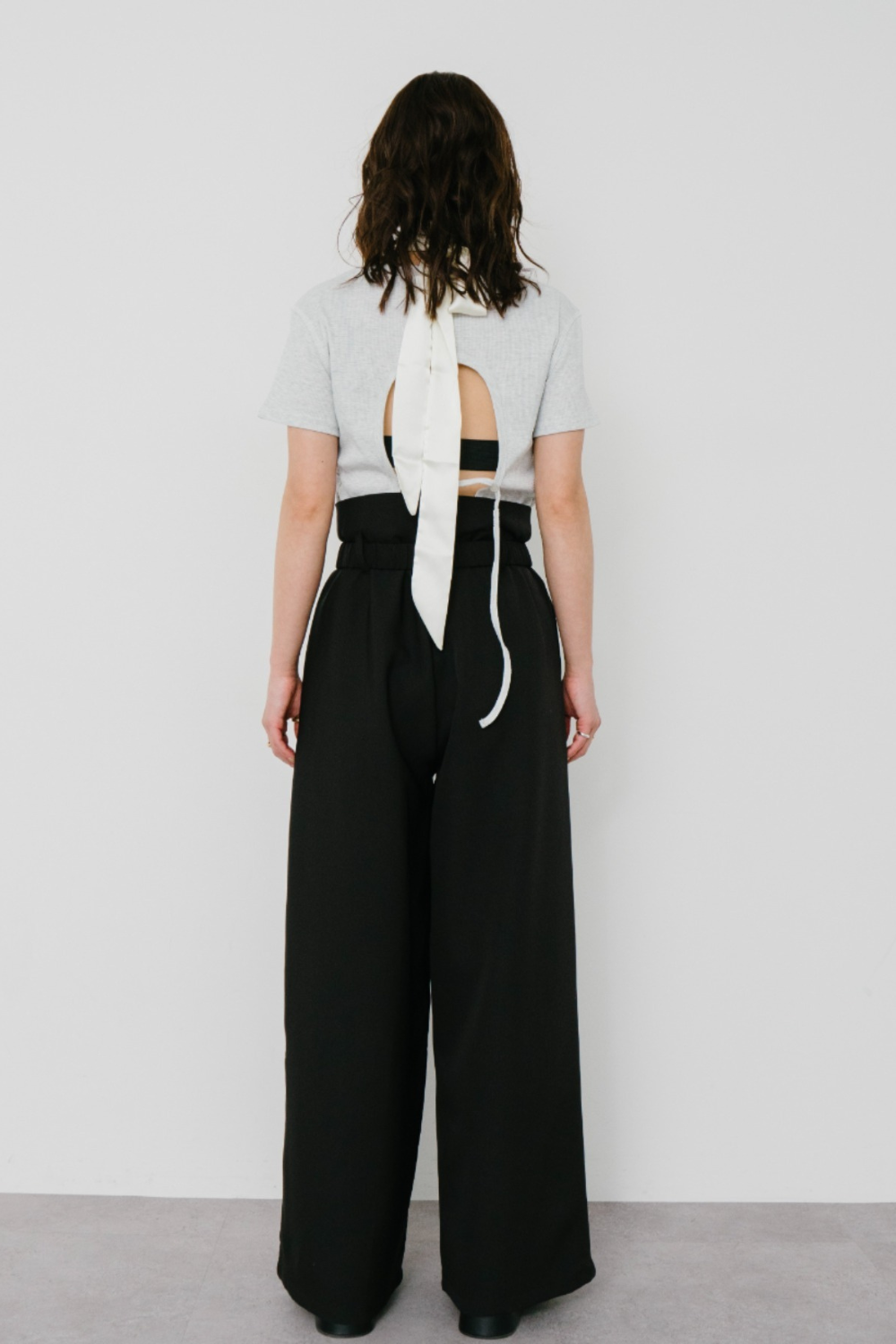 Back open thermal tee