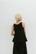 Cotton twill vest