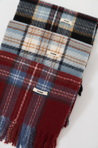 【 preorder 】 Checkered fringe stole