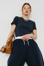 Back open thermal tee