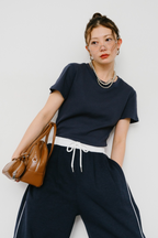 Back open thermal tee