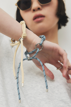 Double cord bracelet