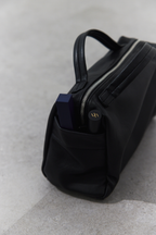 Soft leather square bag