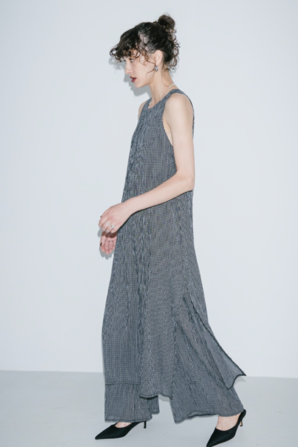 Sheer layered all-in-one