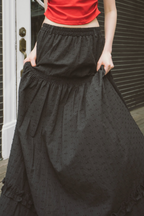 Tiered volume skirt
