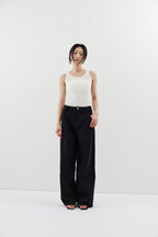 Straigh jersey pants