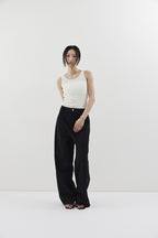 Straigh jersey pants