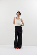 Straigh jersey pants