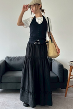 Tiered volume skirt