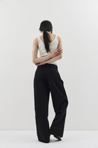 Straigh jersey pants