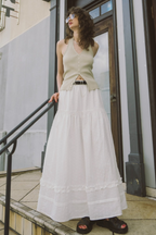 Tiered volume skirt