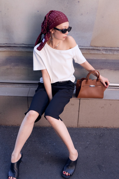 One-shoulder T-shirt